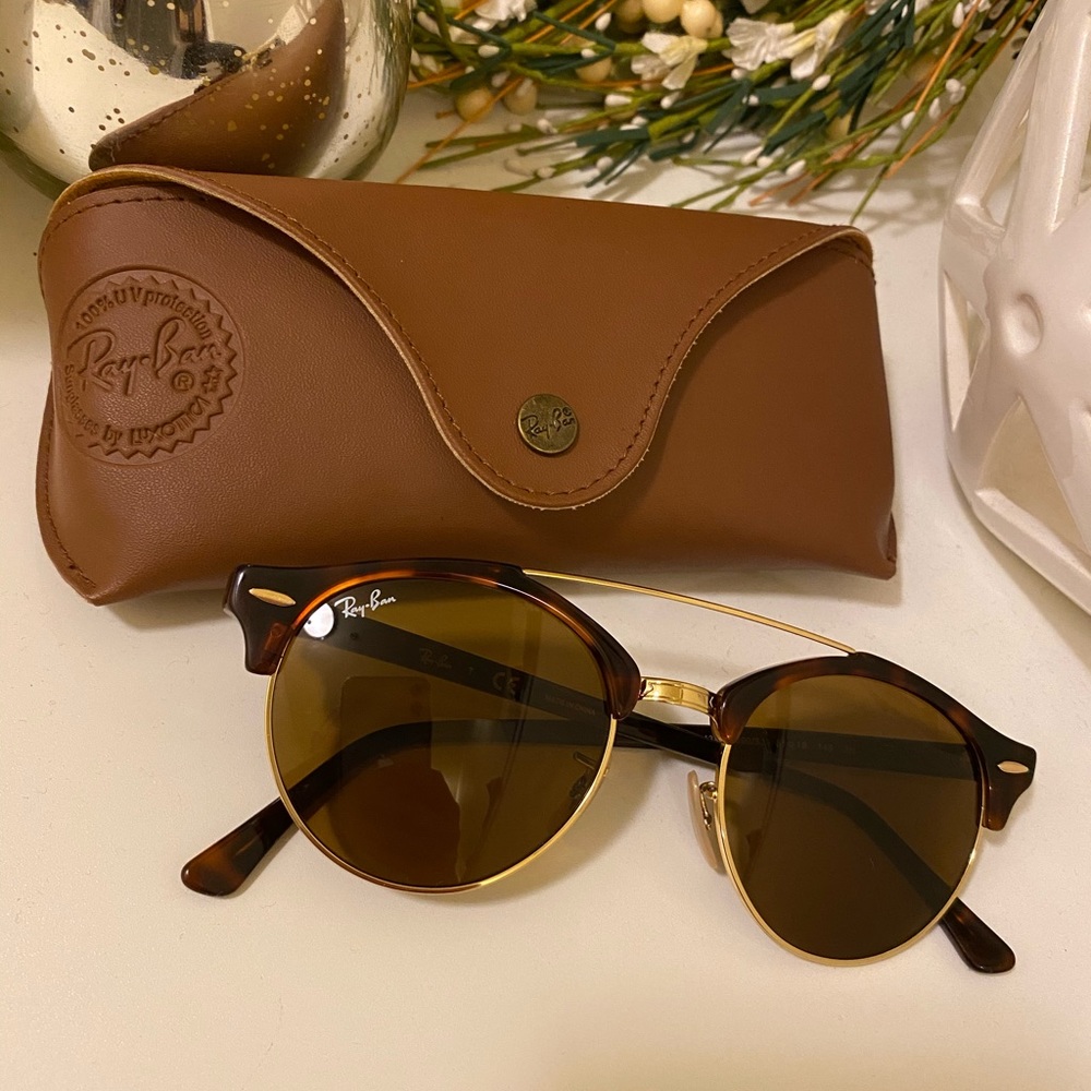 Ray Ban Clubround Doublebridge Sunglasses